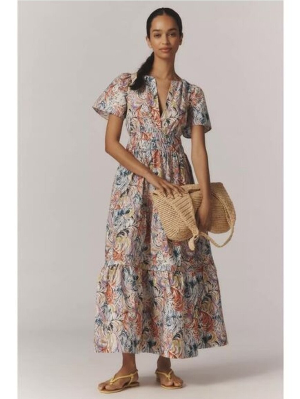 Anthropologie Somerset Maxi Dress size M